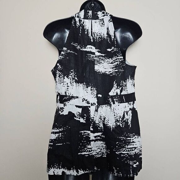 Grace Elements Linen Halter Blouse - Picture 5 of 8